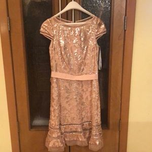 Light peach /shimmer dress